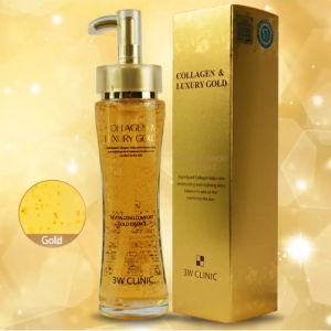 3W Clinic Collagen And Luxury Revitalizing Comfort 24K Gold Essence 150ml