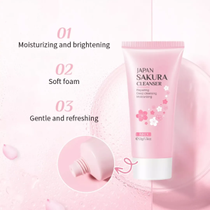 Buy Laikou Japan Sakura Cleanser 50g at best price online in Bangladesh from Shob-Rokom.Com