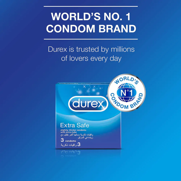 Buy Durex Extra Safe Condom 3pcs at best price online in Bangladesh from Shob-Rokom.Com